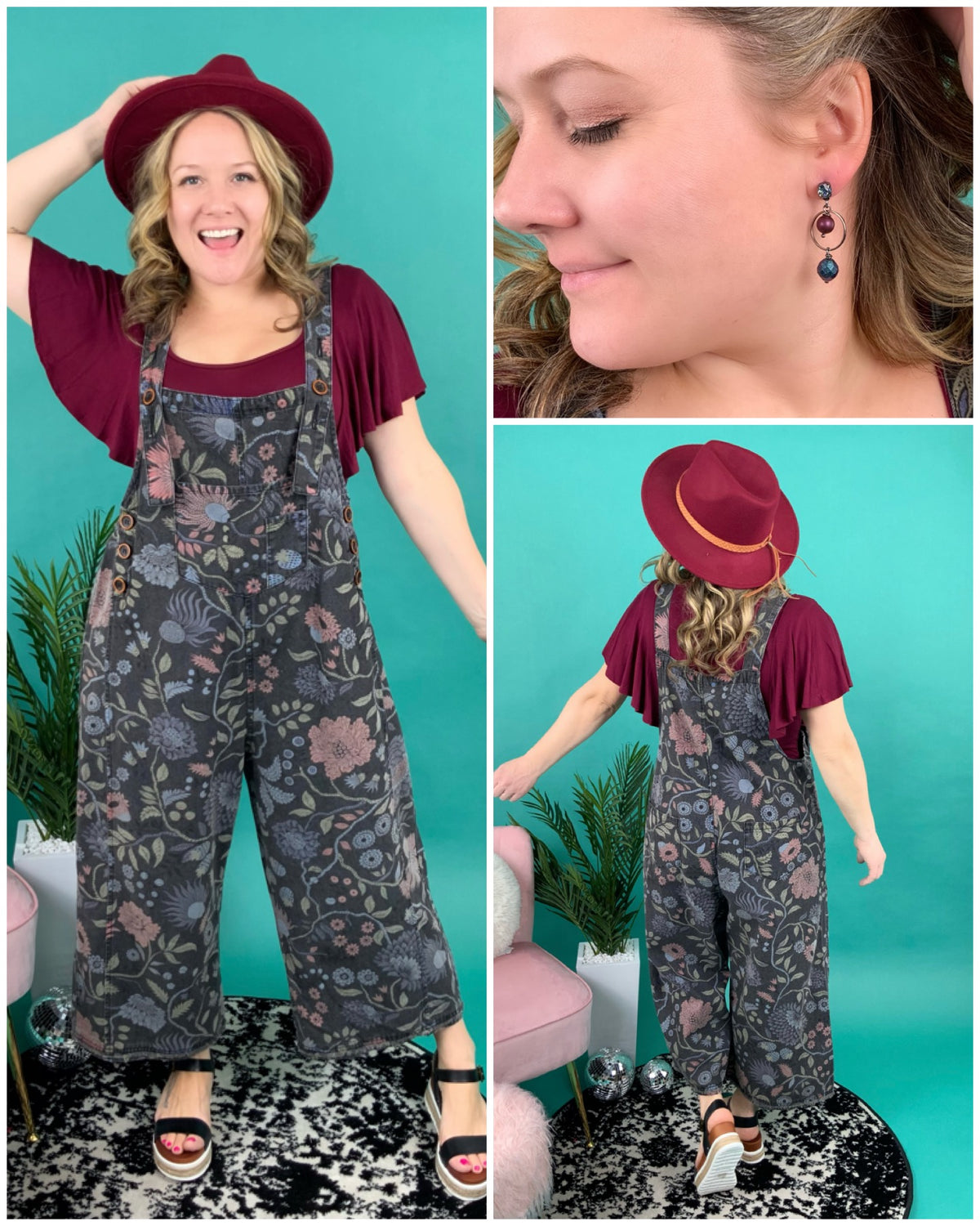 Mulberry Floating Earrings - KaraMarie