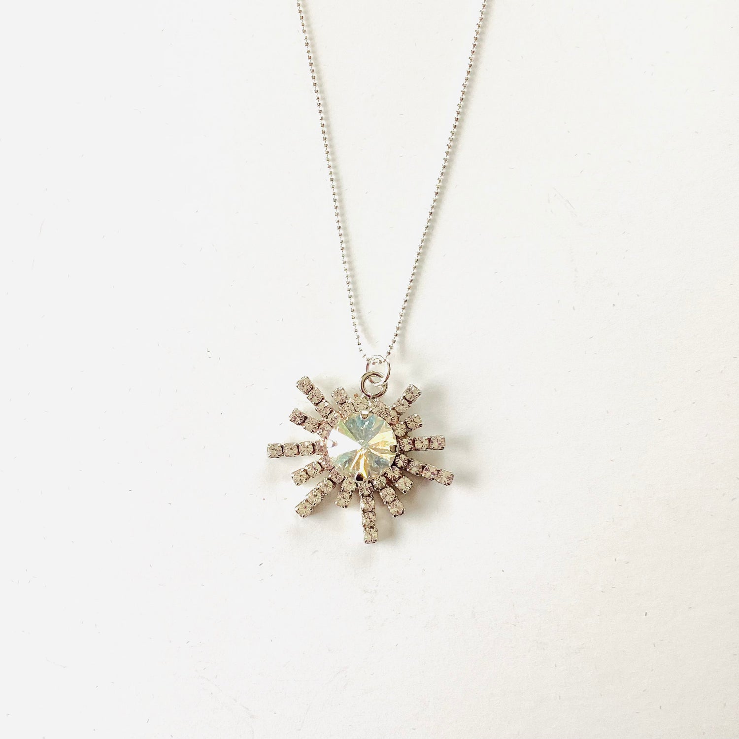 Moonlight Snowflake Necklace