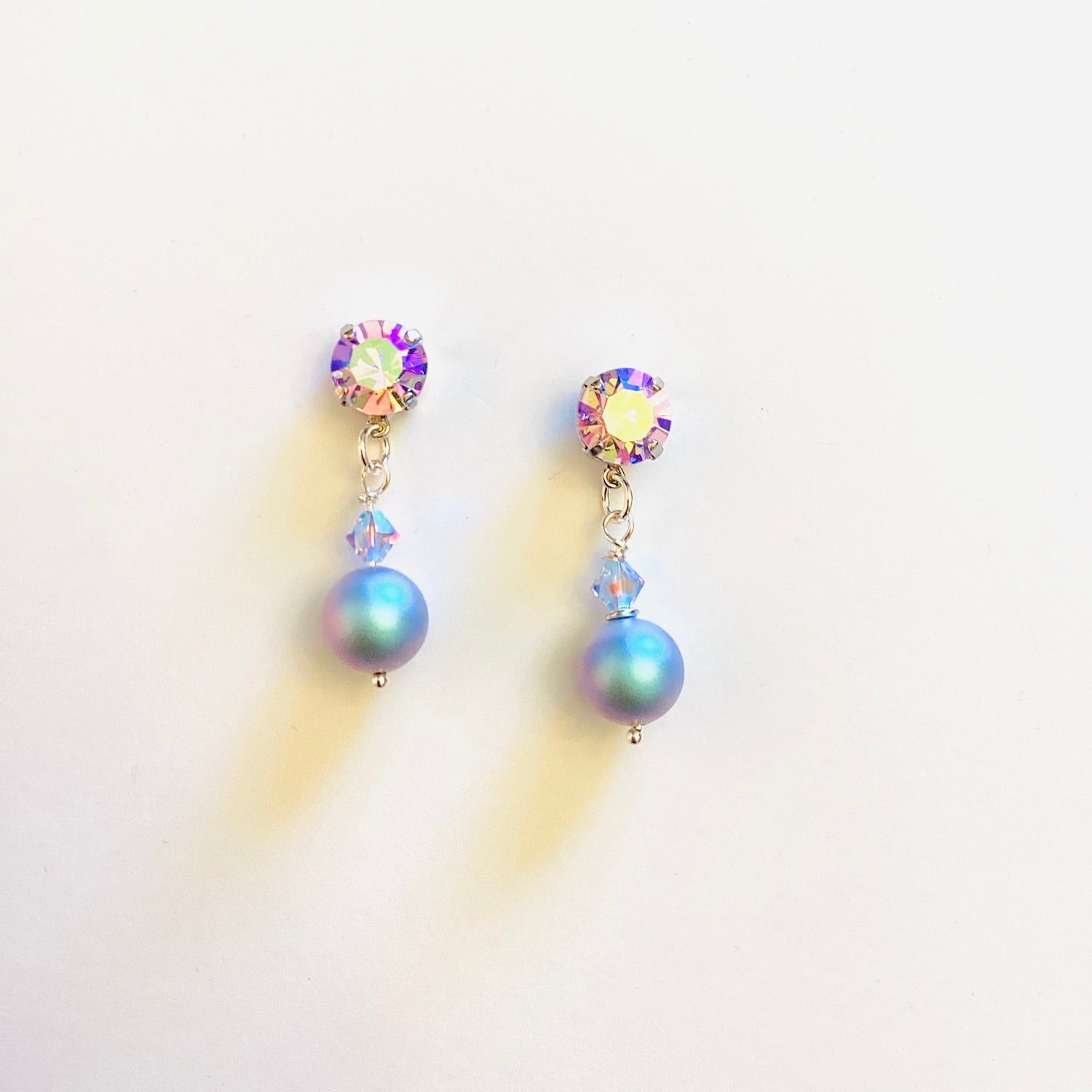 Iridescent Purple Perfection Earrings