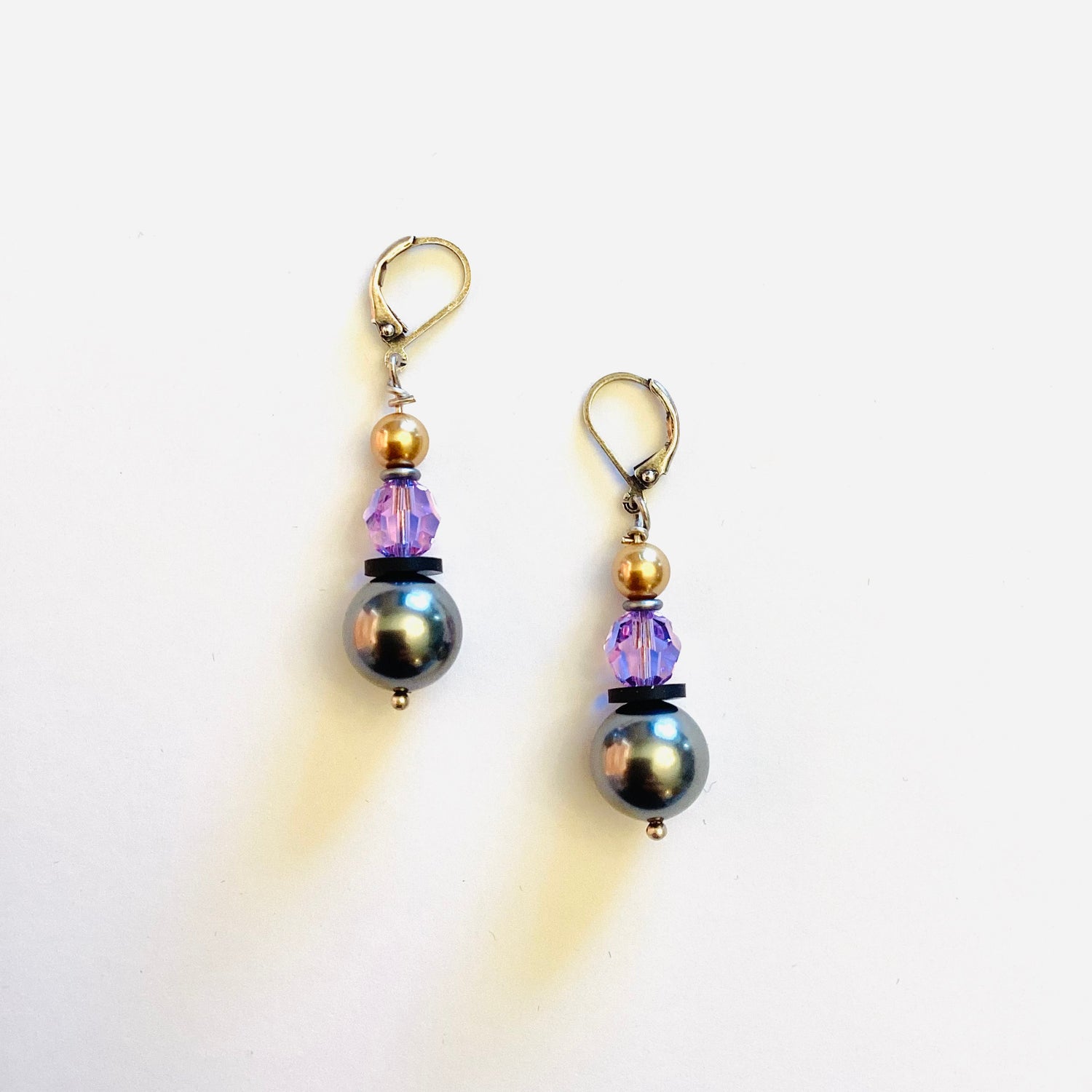 Stay In The Lines Simple Drop Earrings