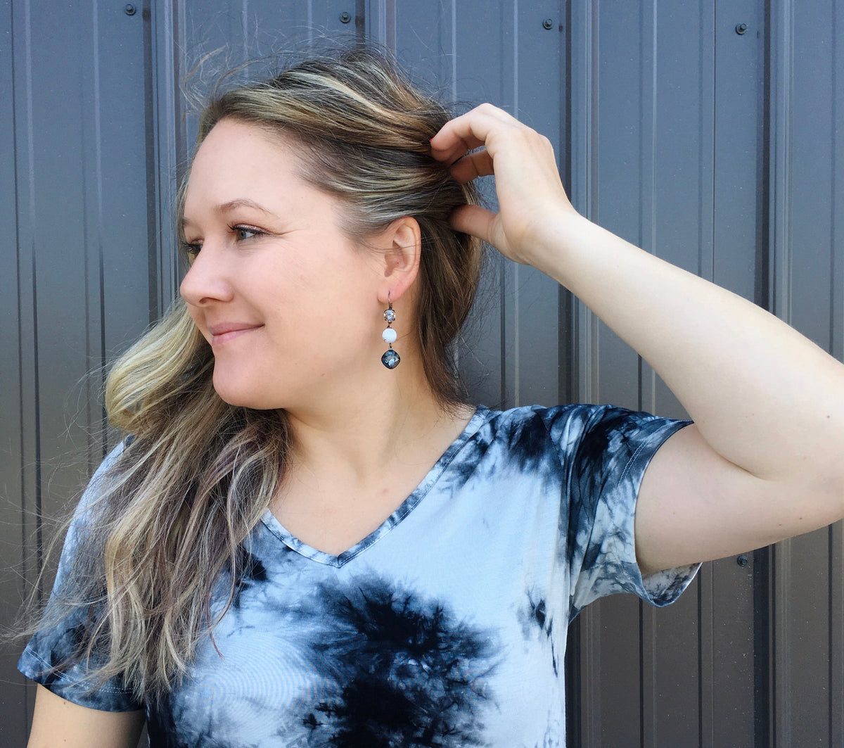 Stormy Night Earring - KaraMarie