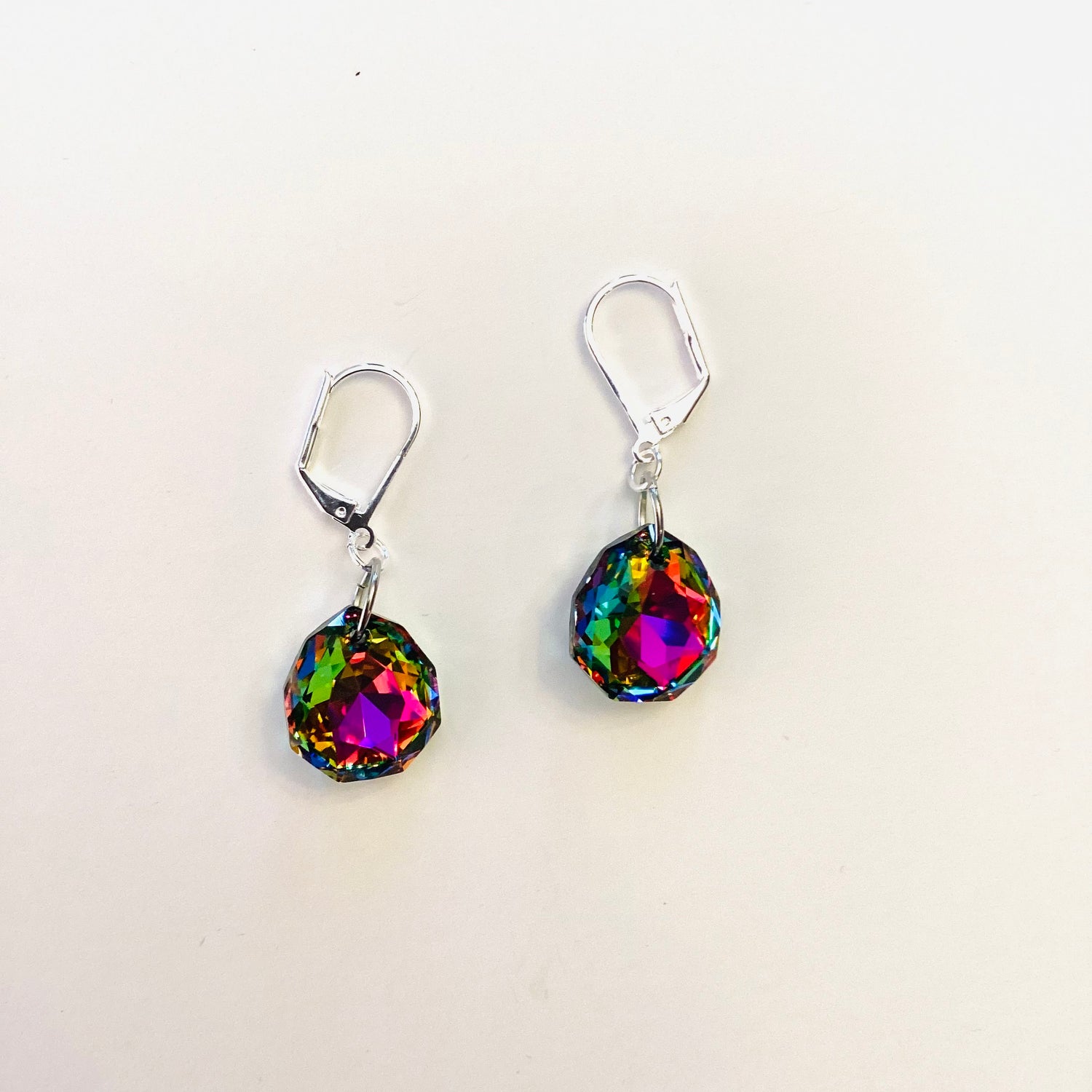 Magical Drop Earrings in Vitrail Medium