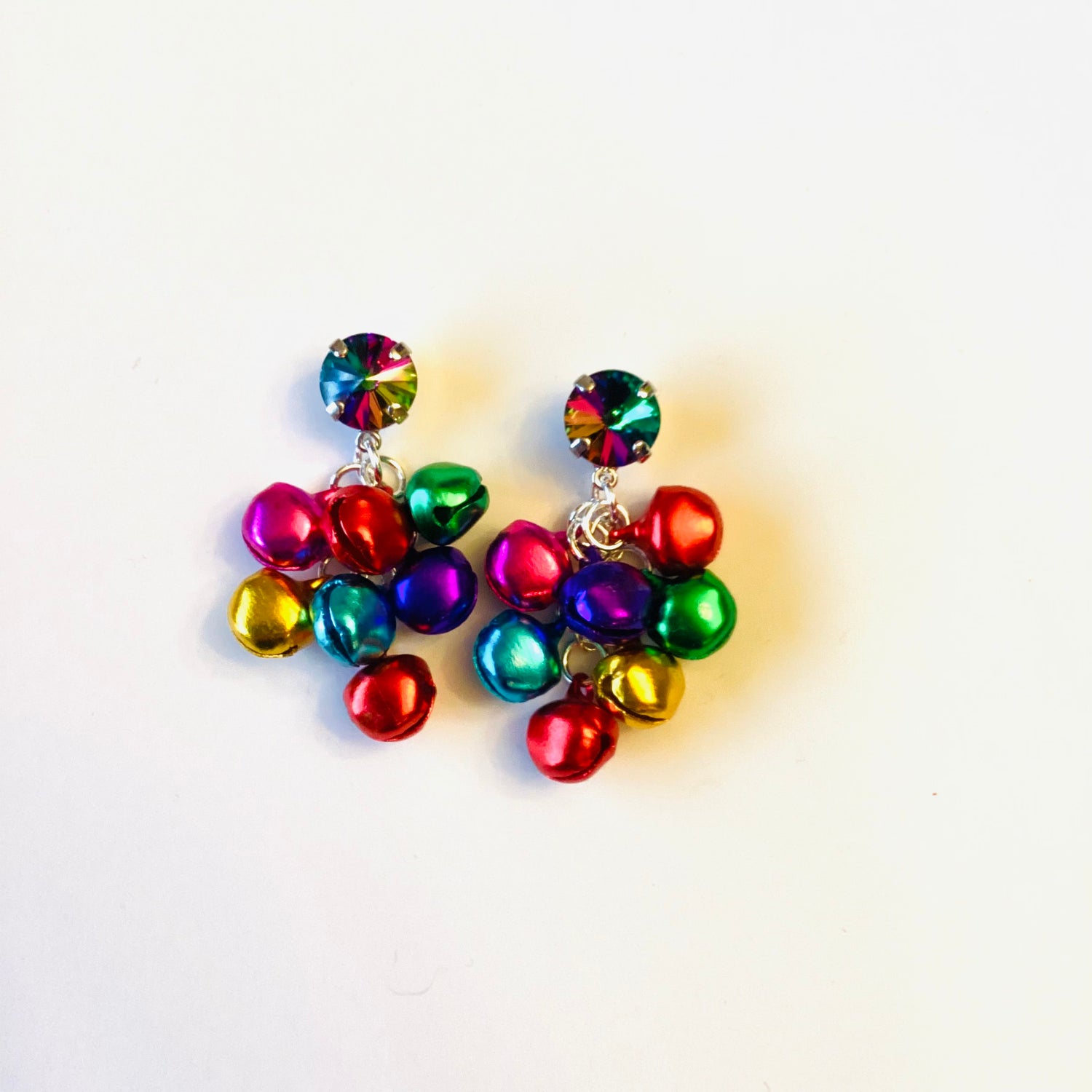 Colorful Bell Earrings in Electra - KaraMarie