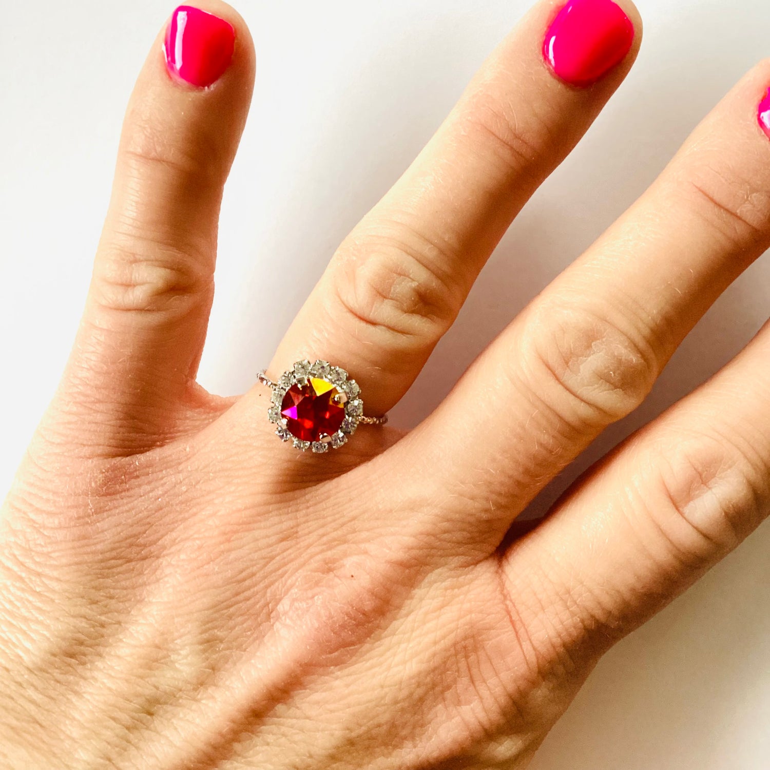 Daisy Ring in Light Siam Lemon