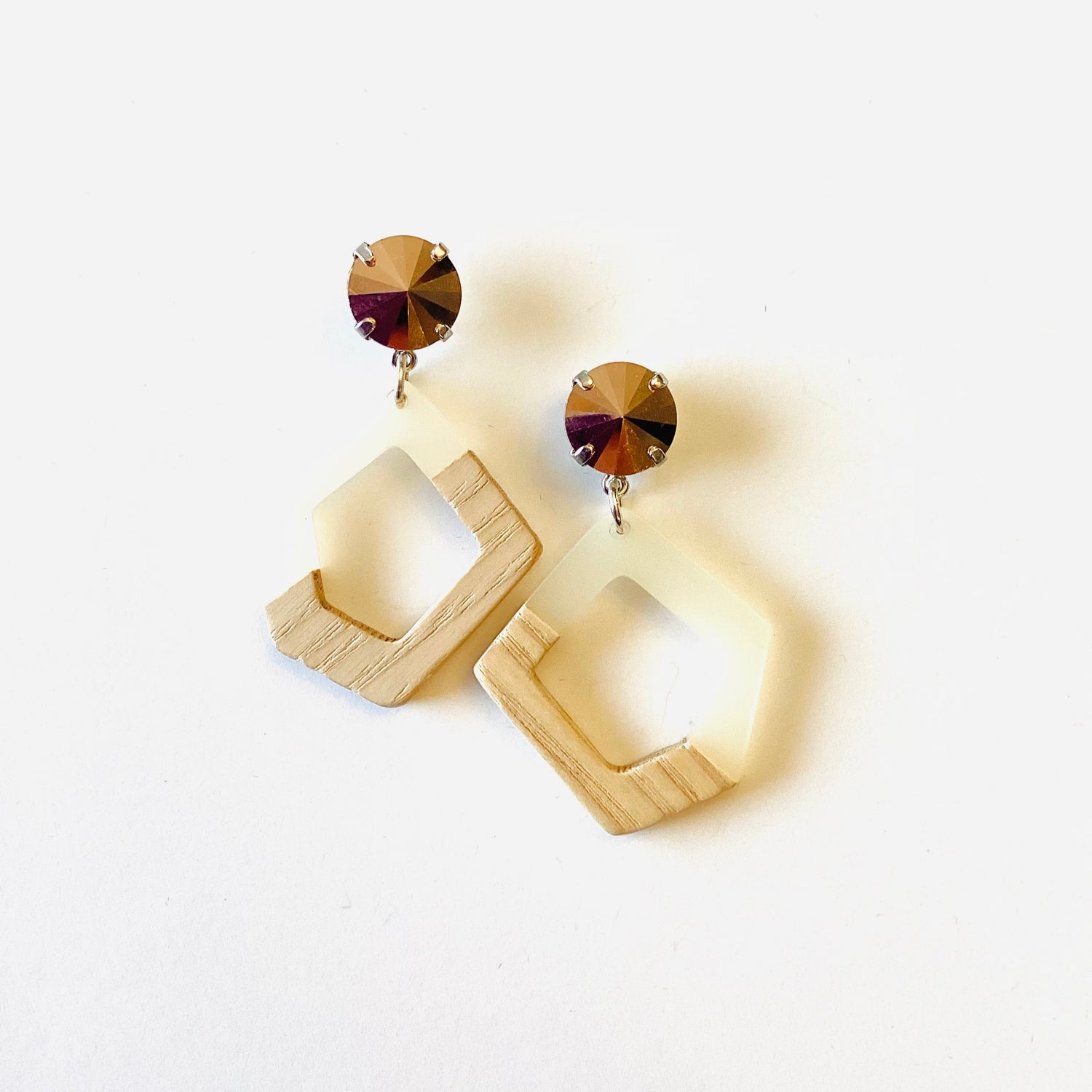 Birchy Wood Earrings