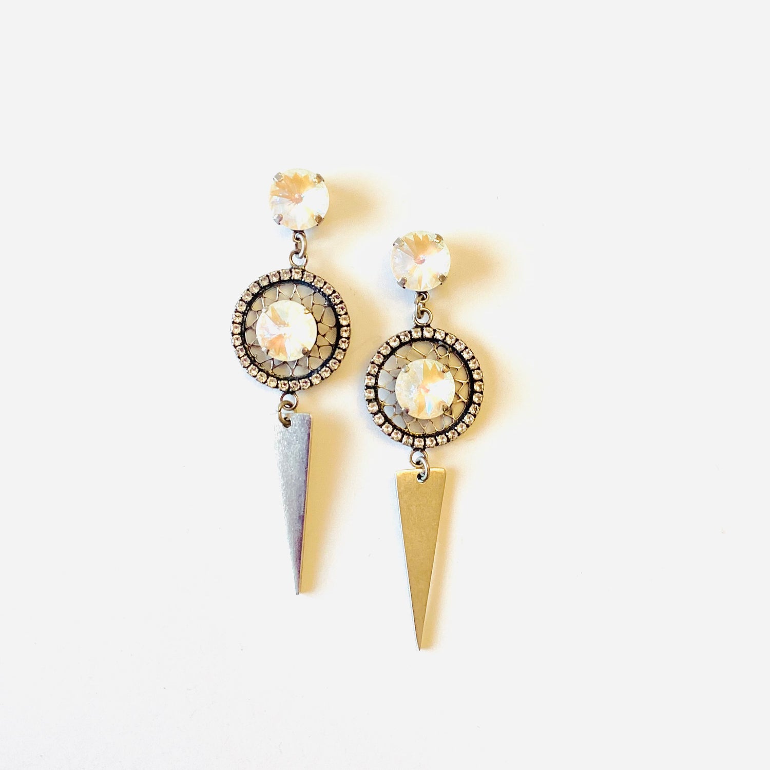 Dreamcatcher Spike Earrings