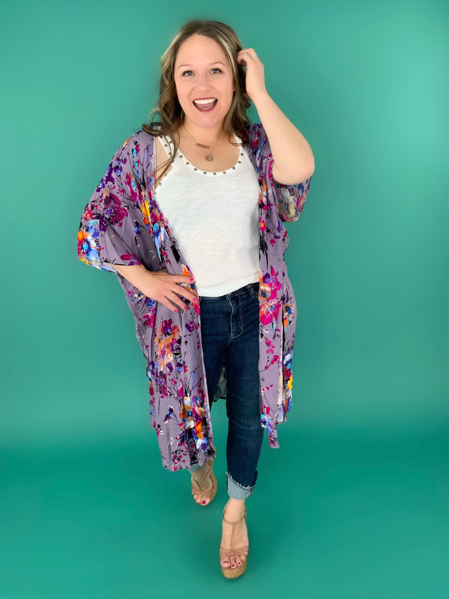 Edge Of Reason Tank Top in White