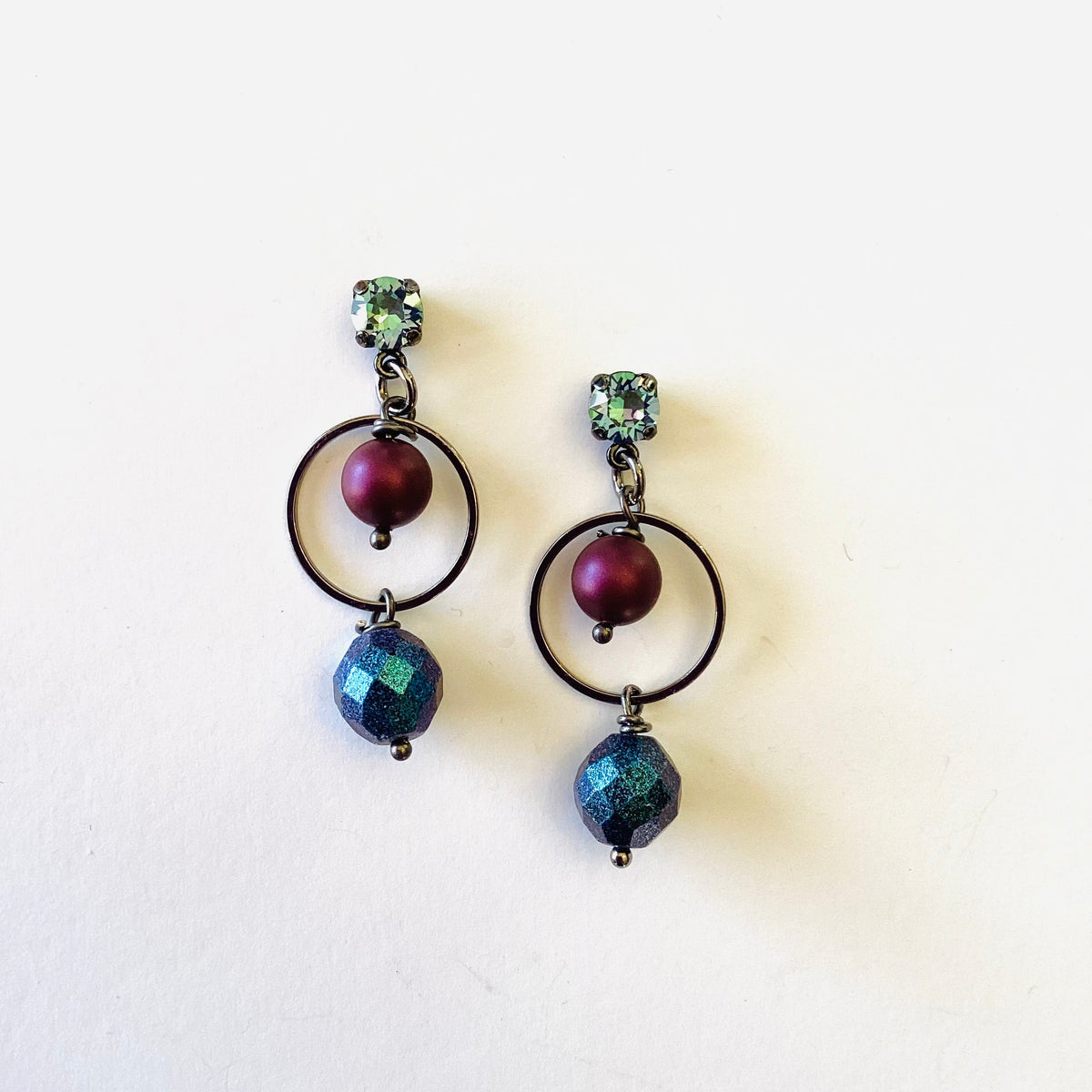 Mulberry Floating Earrings - KaraMarie