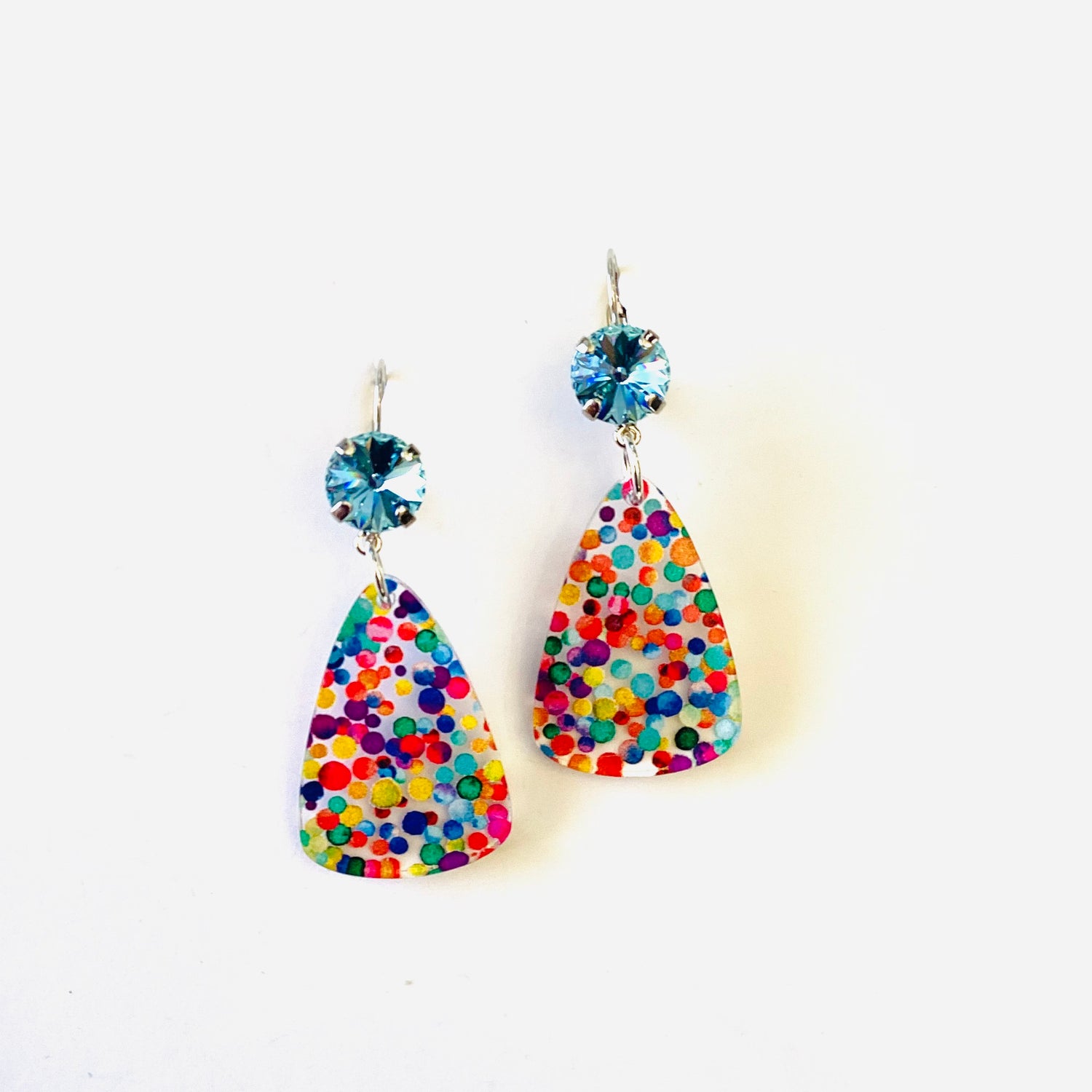 Confetti Teardrop Earring