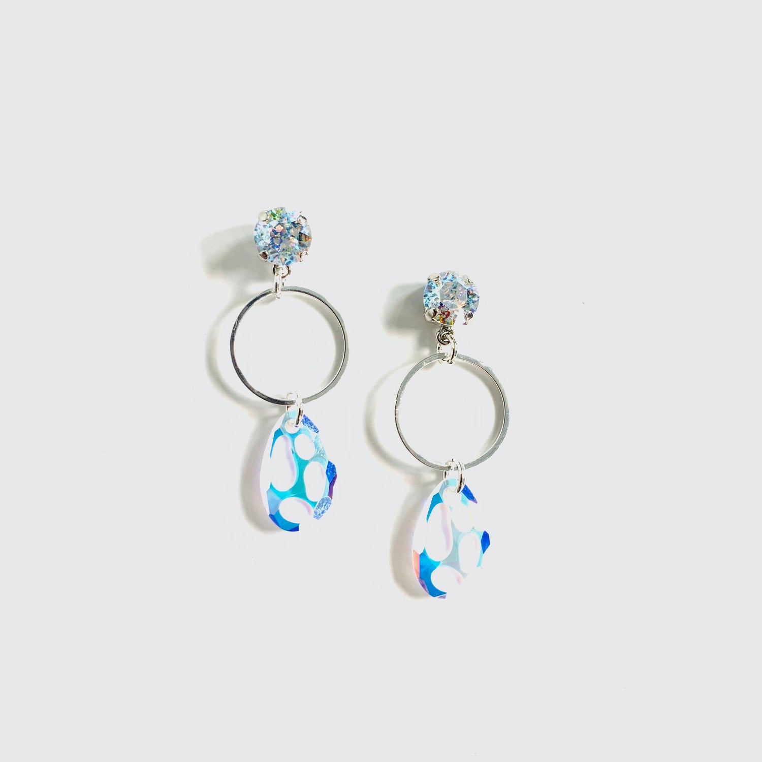 Butterfly Earring in Crystal AB