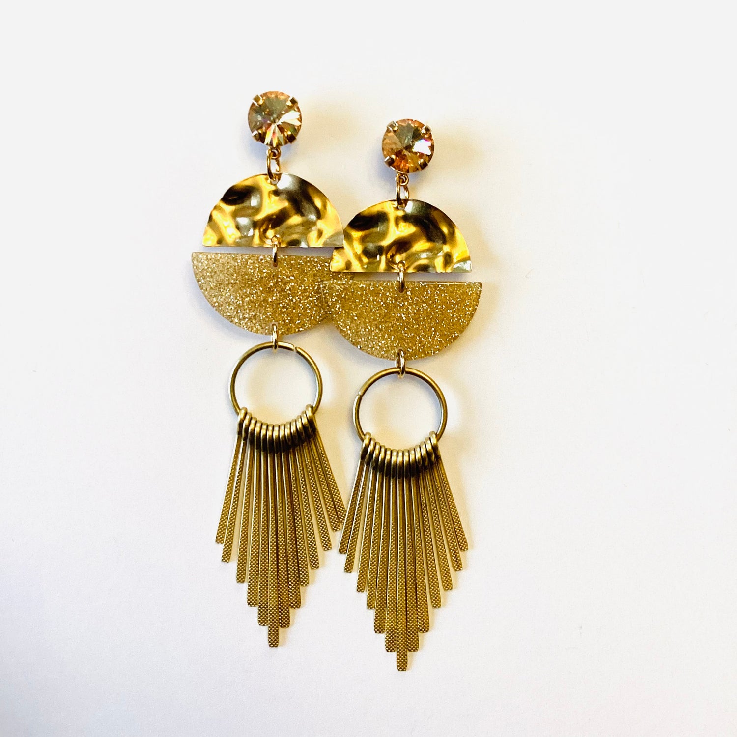 Pot of Gold Long Earrings - KaraMarie