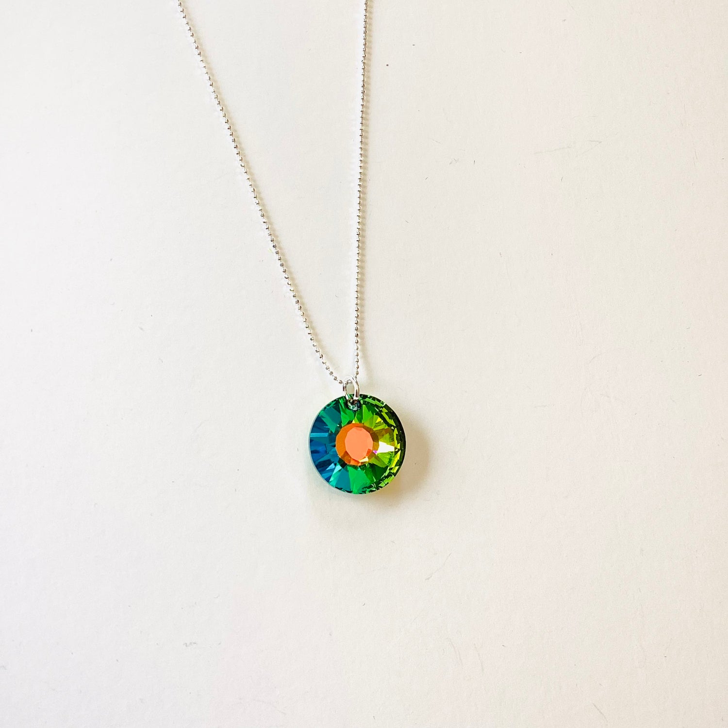 End of the Rainbow Sunburst Necklace