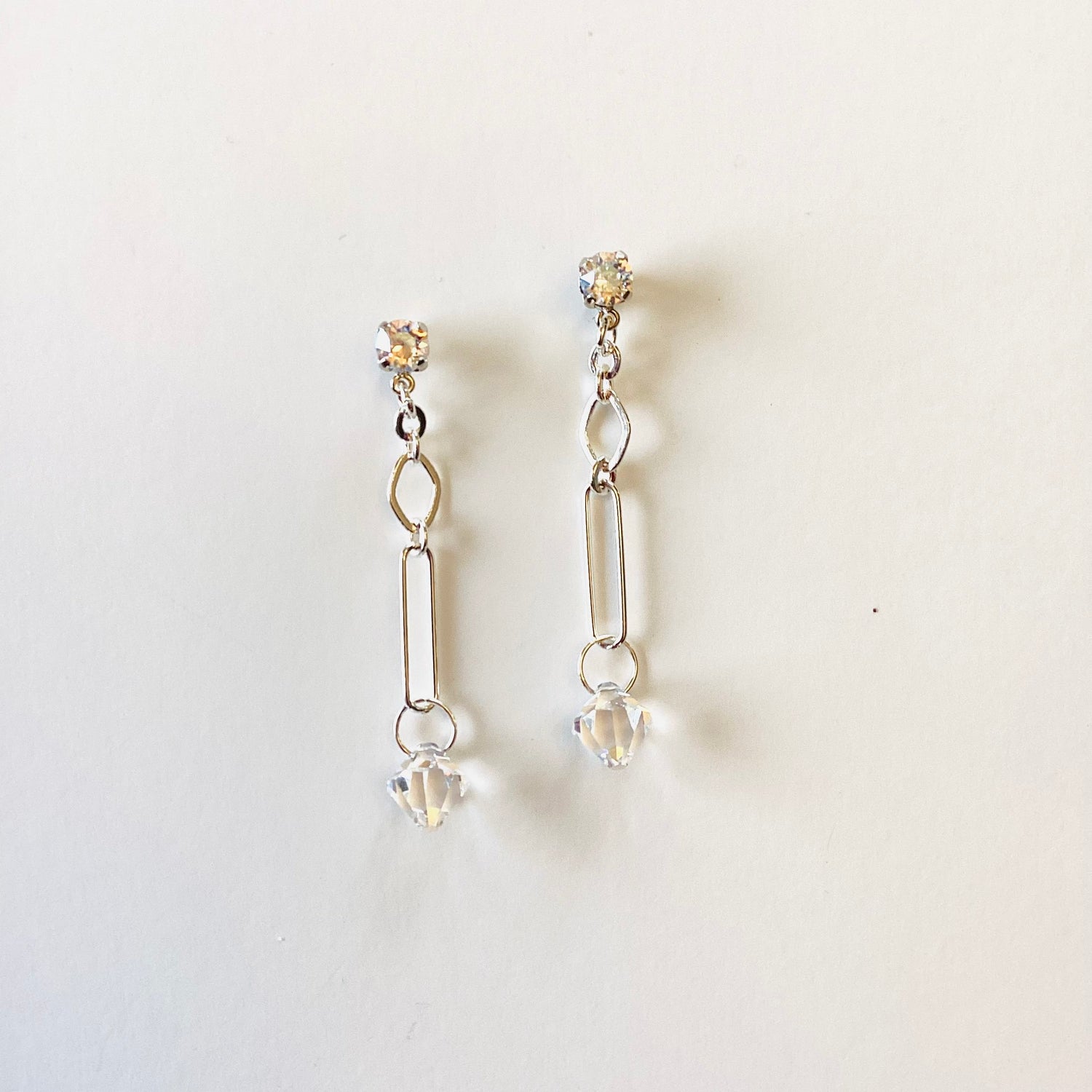 Diamond Drop Earrings