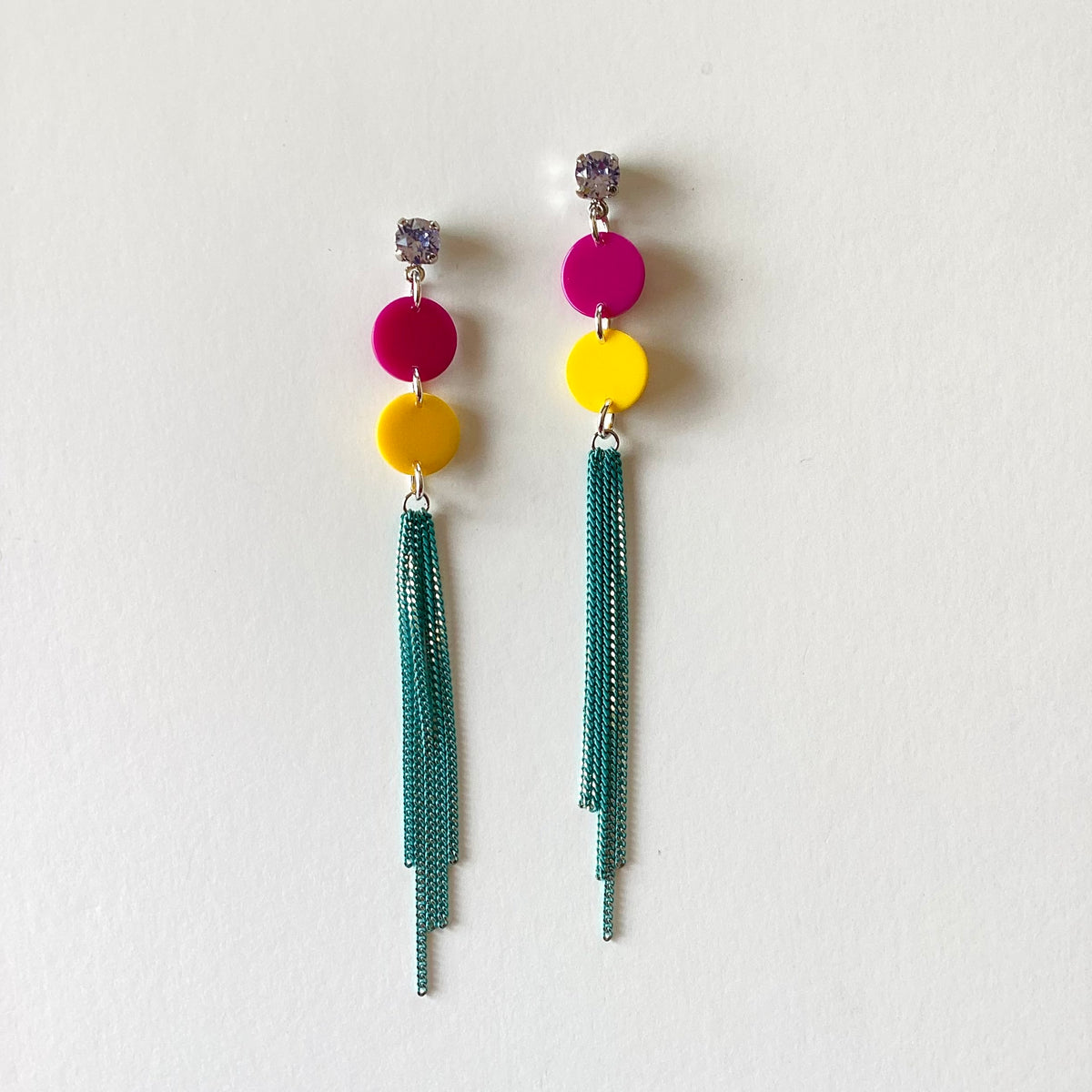 Color Your World Fringe Earrings - KaraMarie