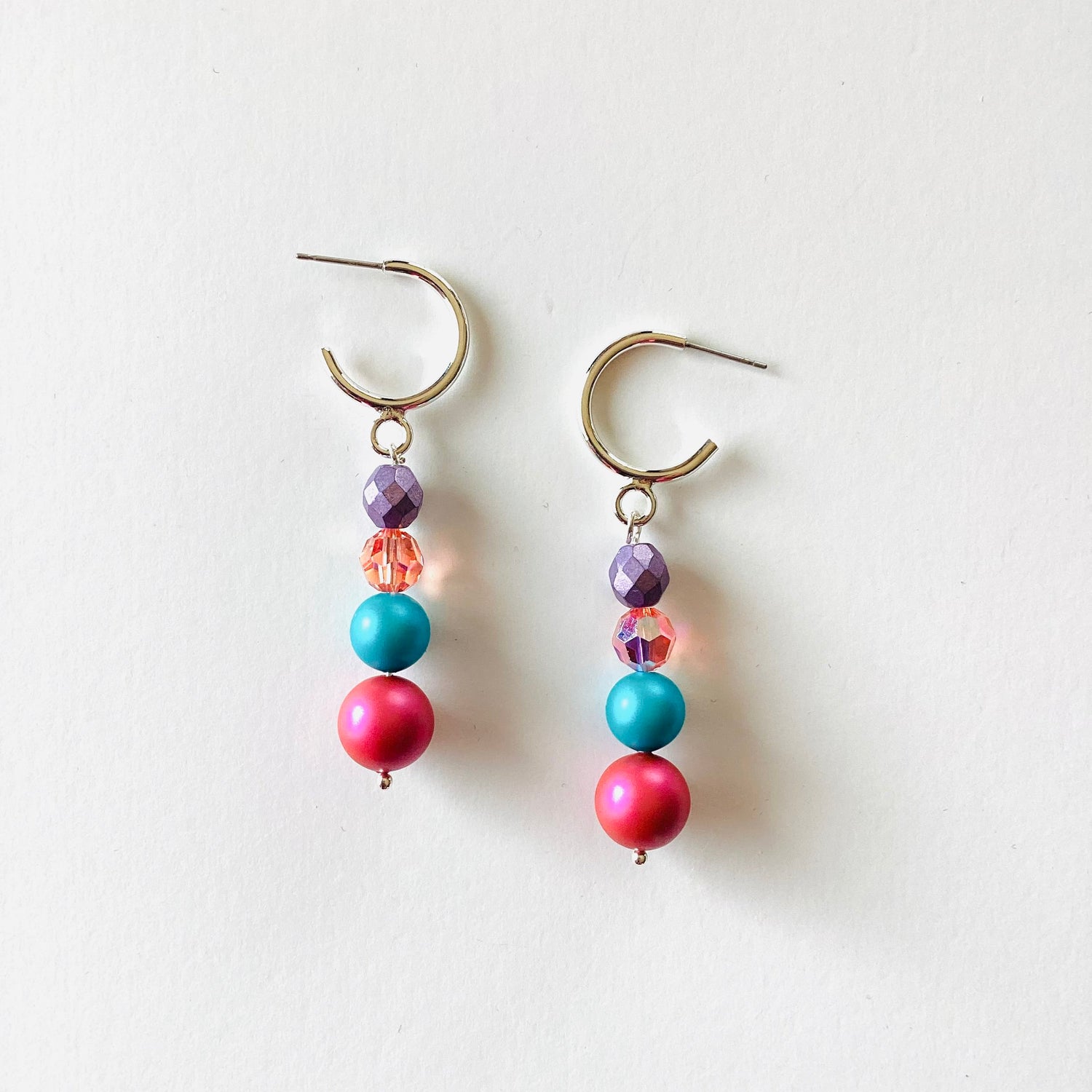Fun in the Sun Hoop Earrings - KaraMarie
