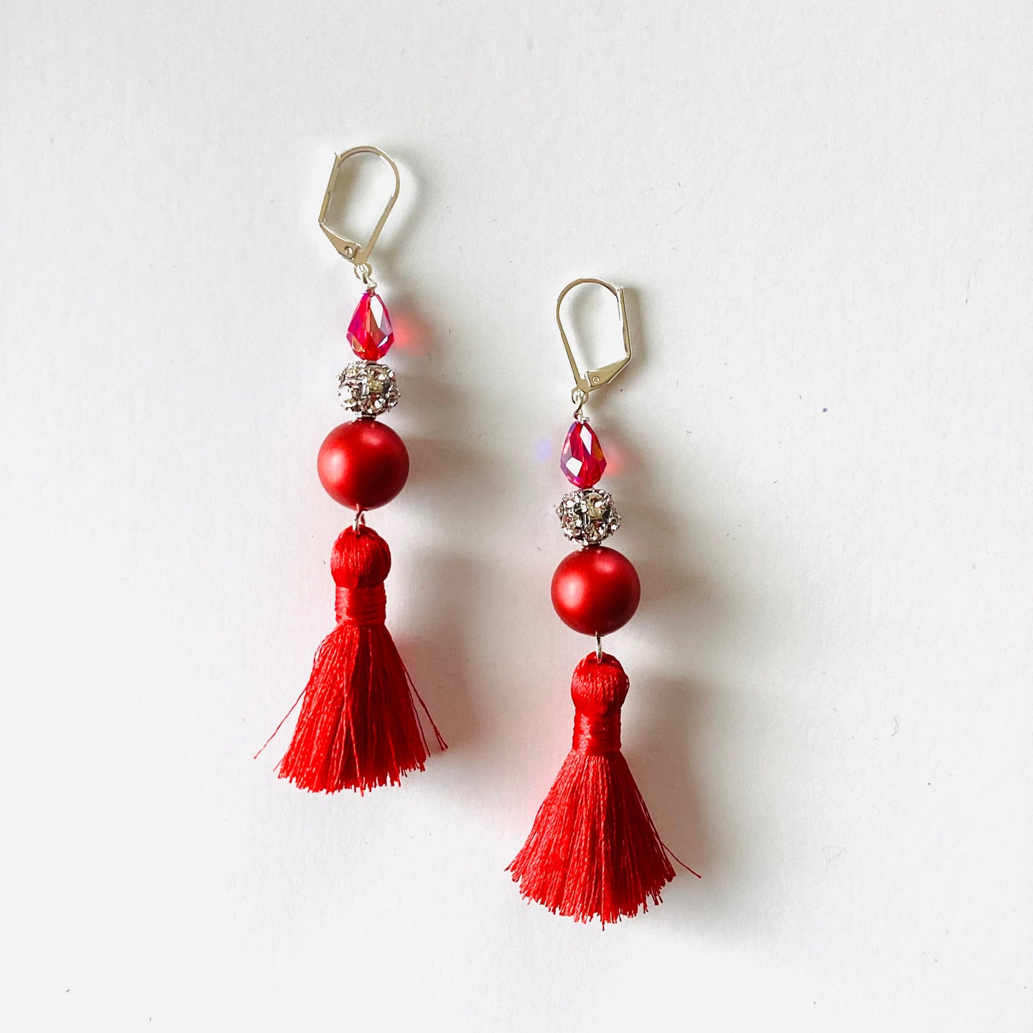 Red Wonder Earrings