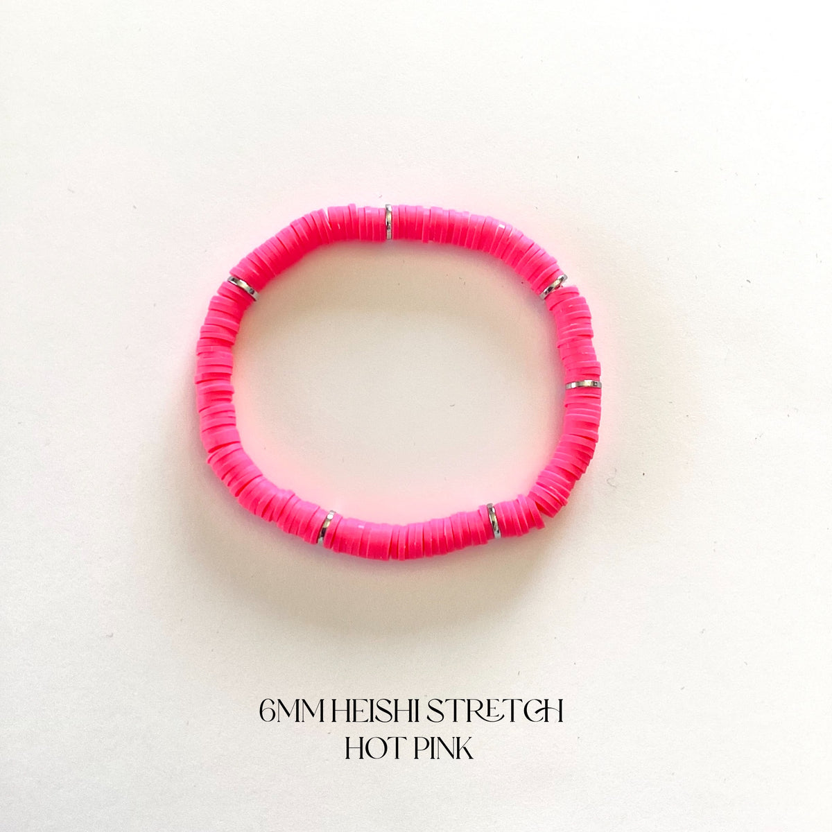 Rose Garden Collection :: Heishi Stretch Bracelet Stack {Multiple Colors!} - KaraMarie
