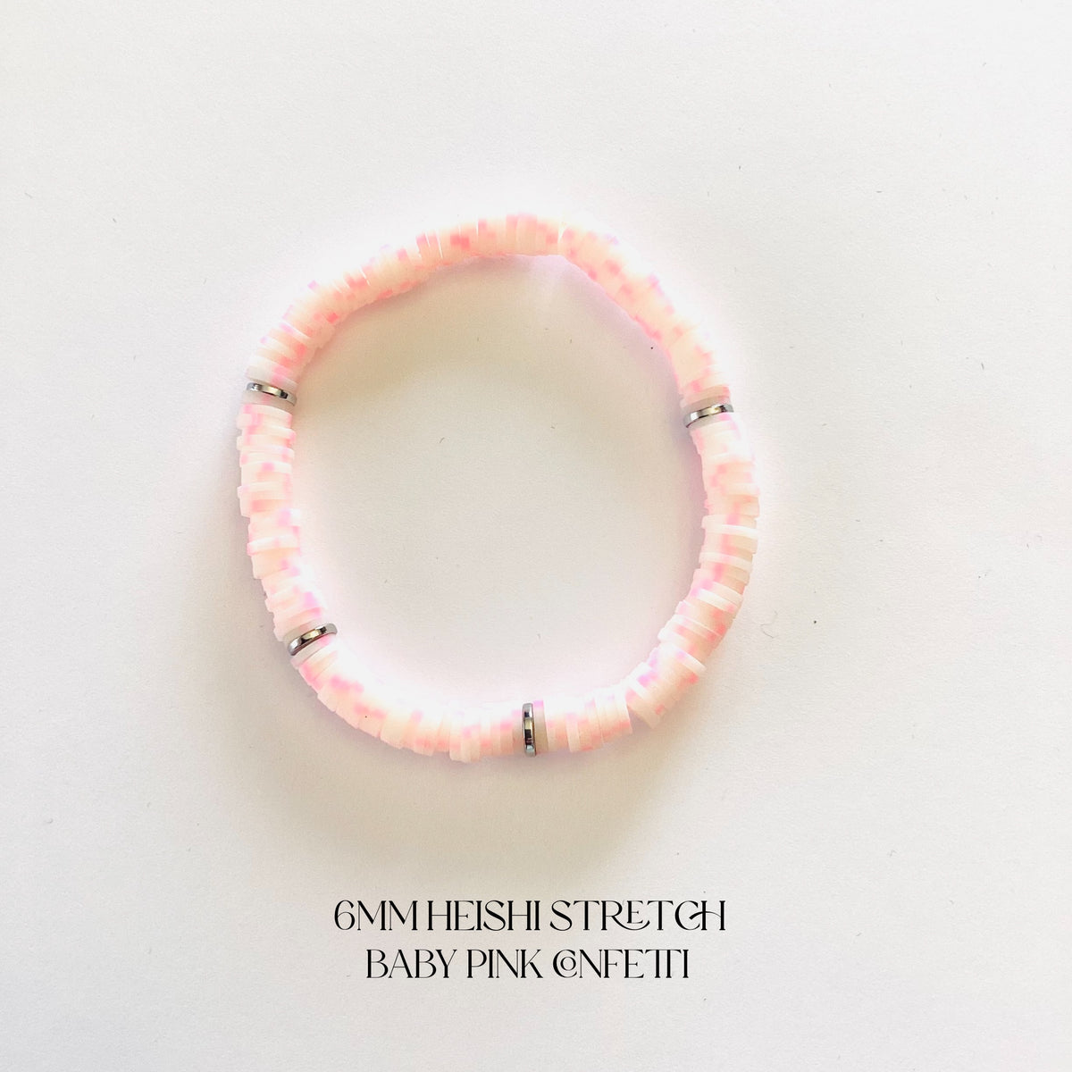 Rose Garden Collection :: Heishi Stretch Bracelet Stack {Multiple Colors!} - KaraMarie