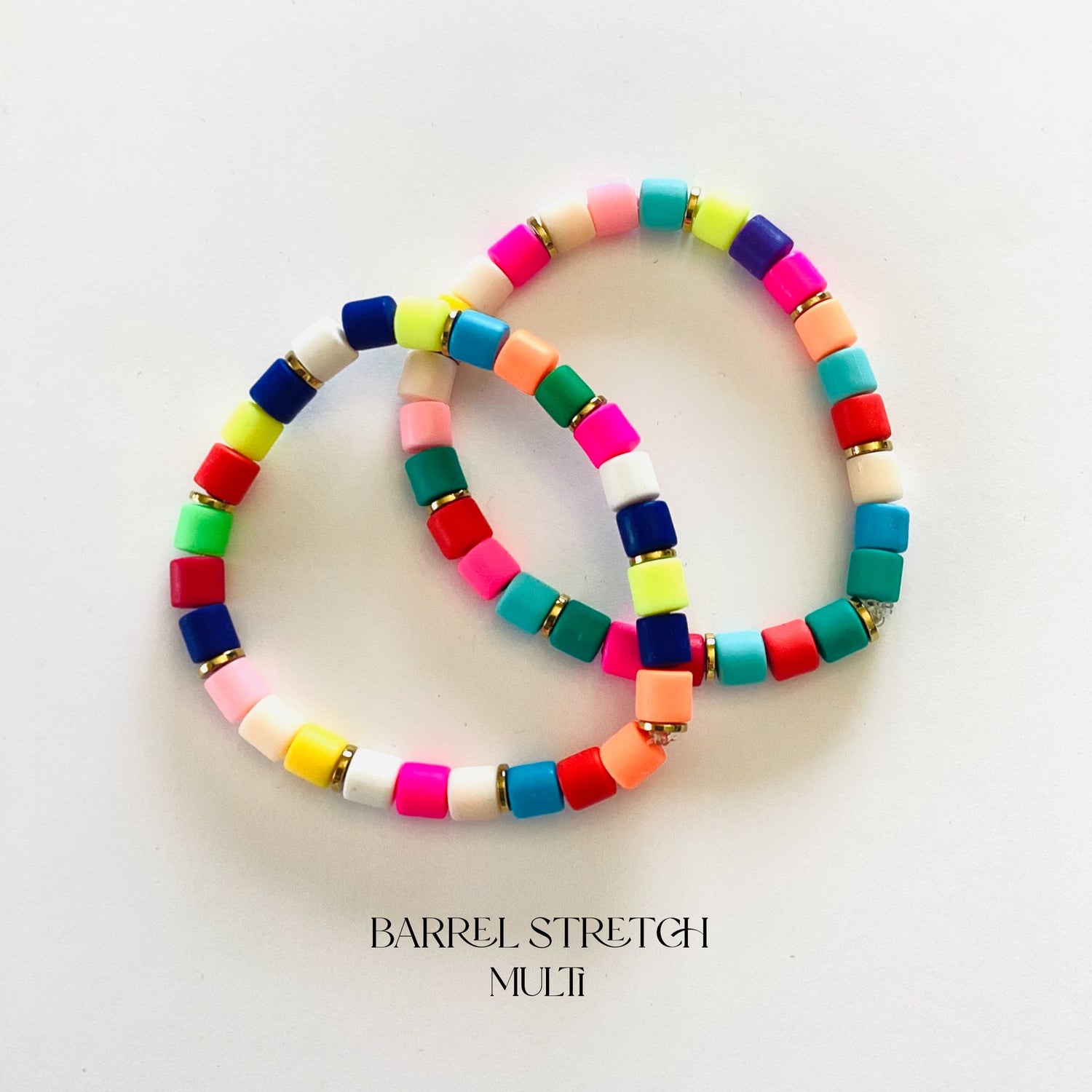 Carnivale Collection :: Heishi Stretch Bracelet Stack {Multiple Colors!}