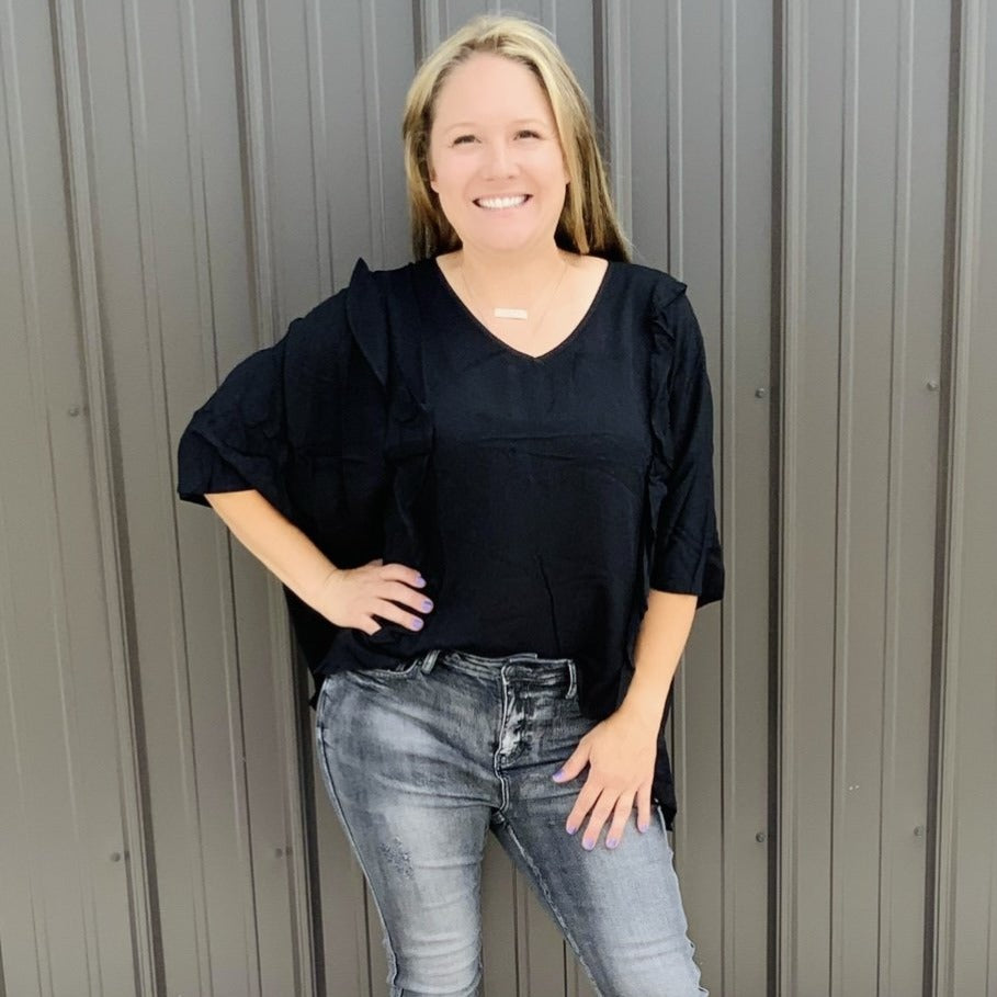 Ruffled Feathers Top