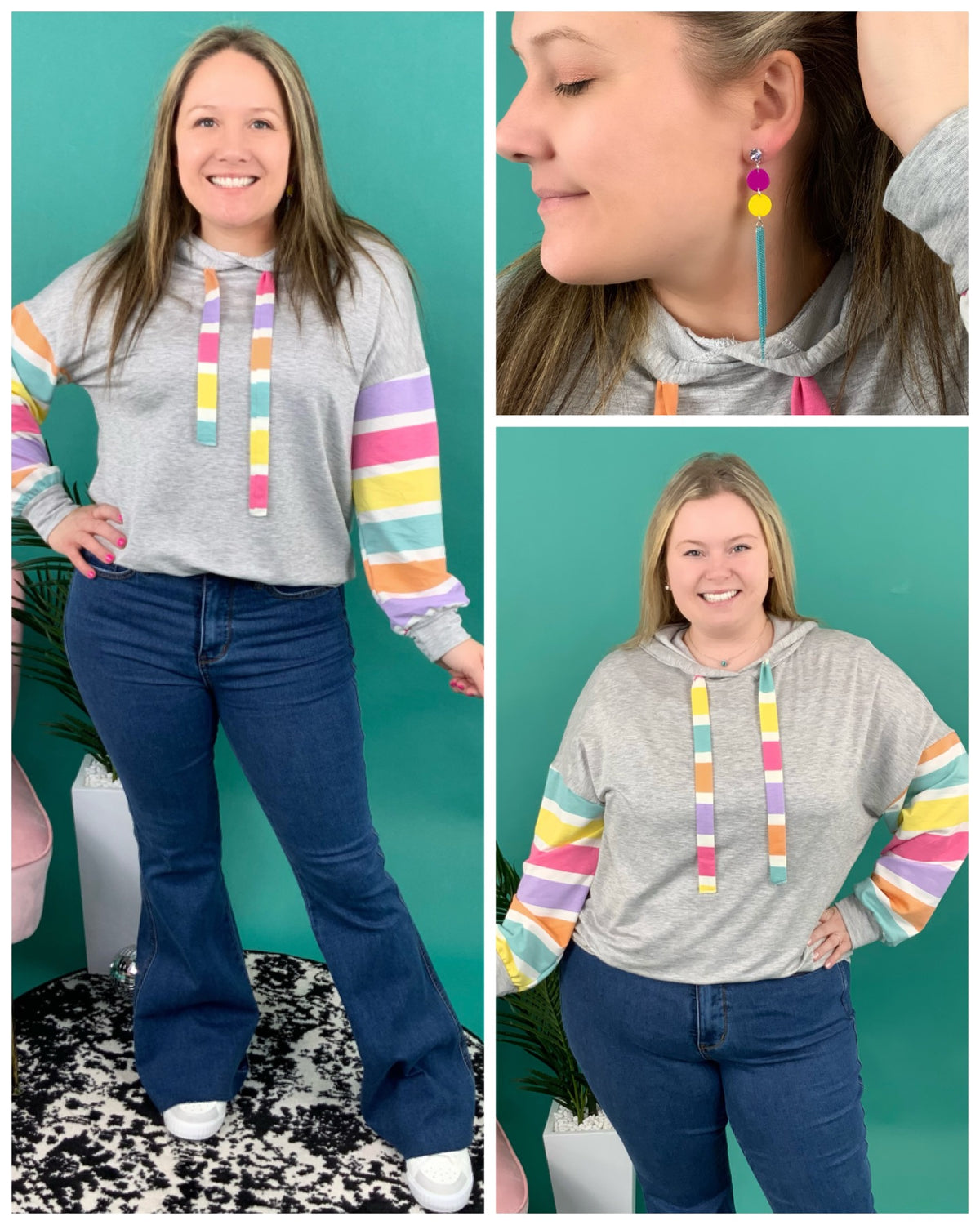 Color Your World Fringe Earrings - KaraMarie