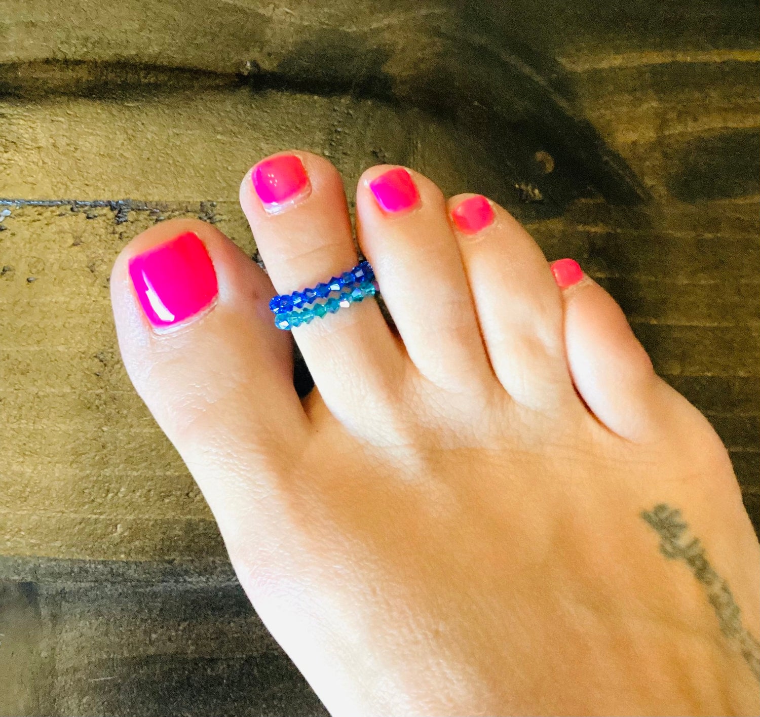 Sparkly Toe Rings {Multiple Colors!}