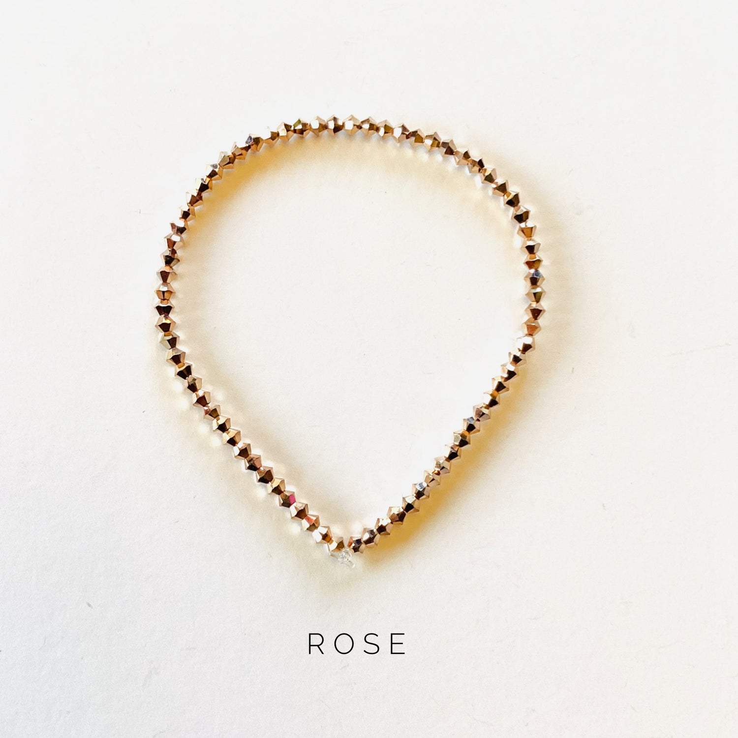 NEUTRALS! Delicate + Dainty Sparkly Stretch Bracelet {Multiple Colors!}