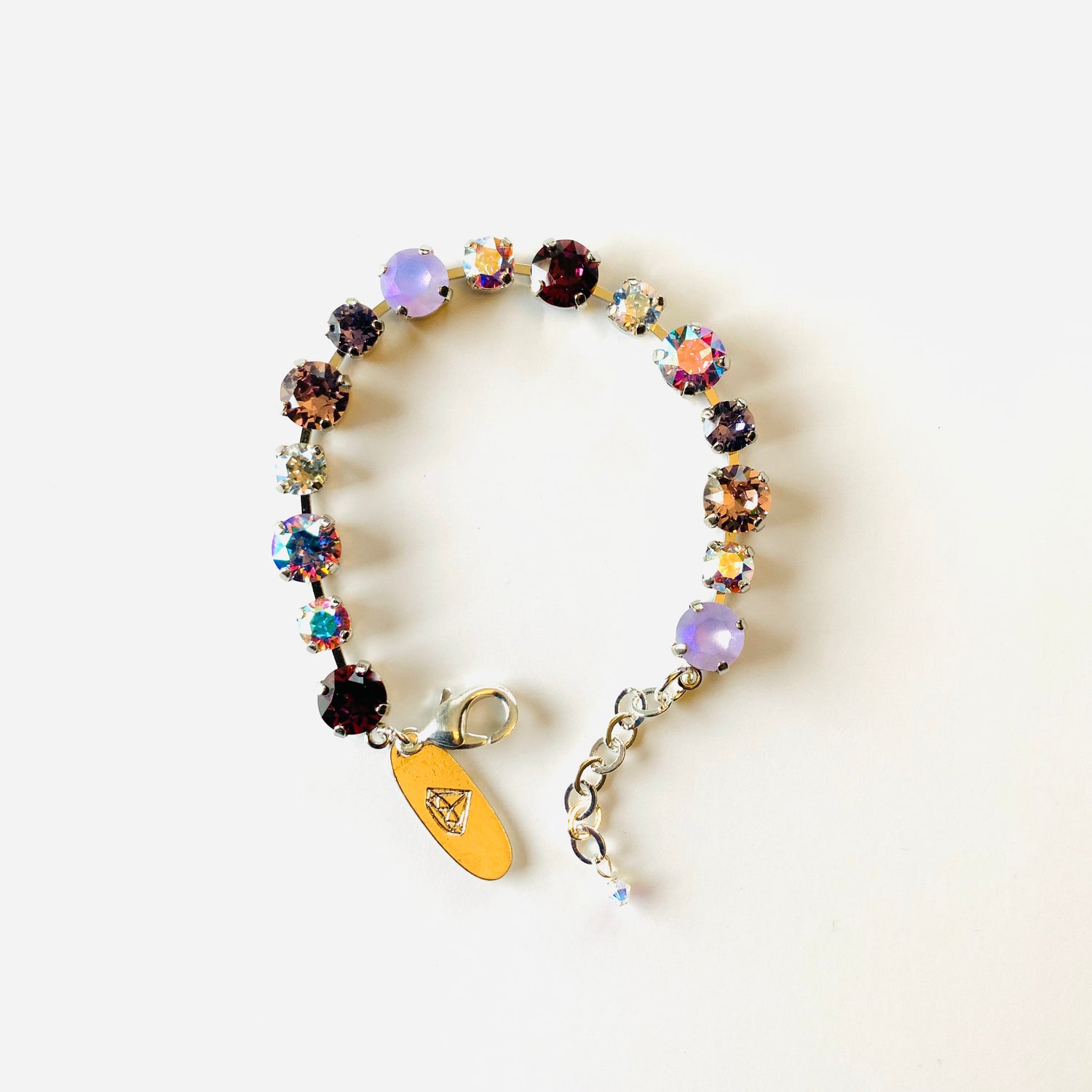 Diamonds Bracelet featuring Violet Pastel + Violet AB