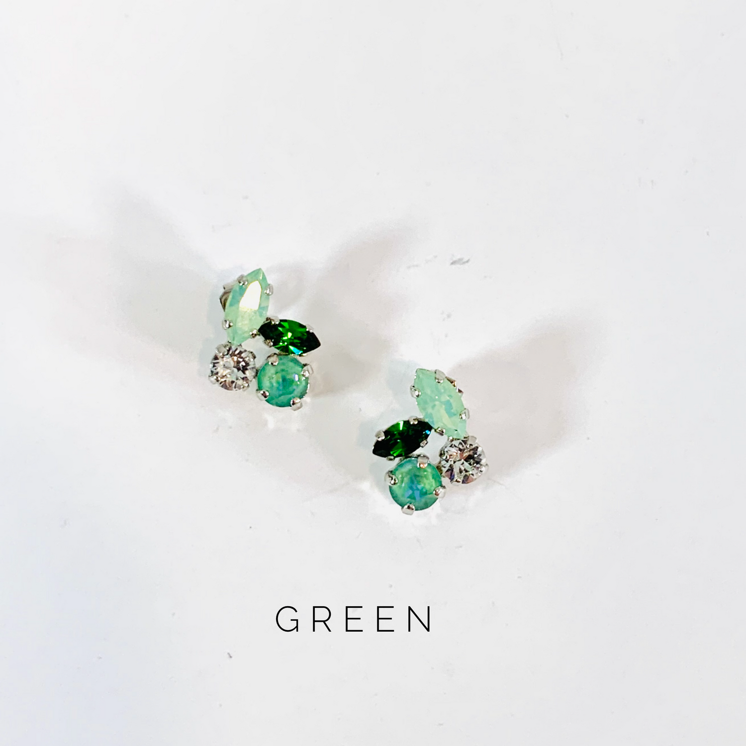 Cluster Leaf Earring