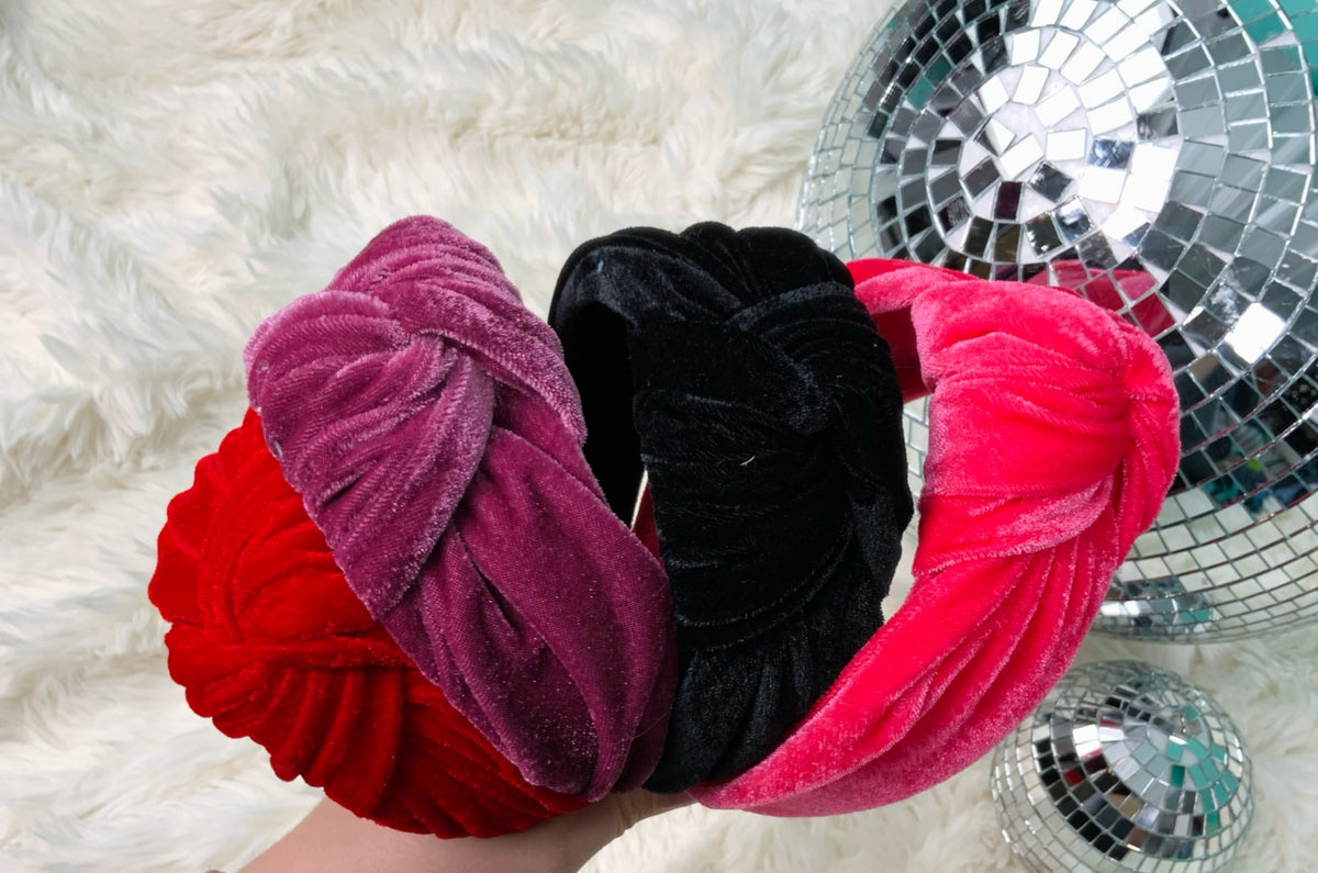 Velvet Knot Headband - KaraMarie