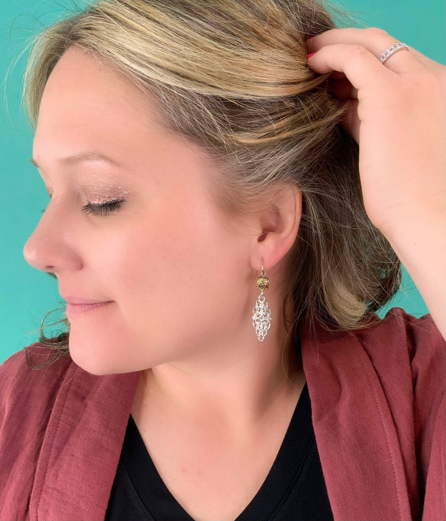 Everyday All Day Filigree Earrings