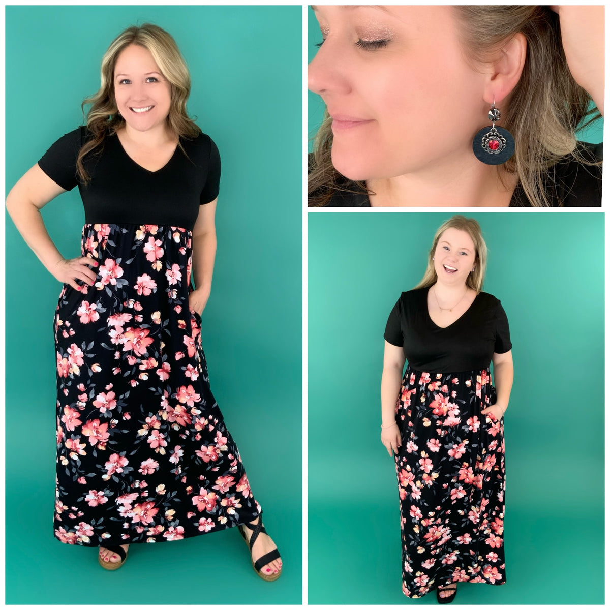Midnight Rope Wood Earrings - KaraMarie