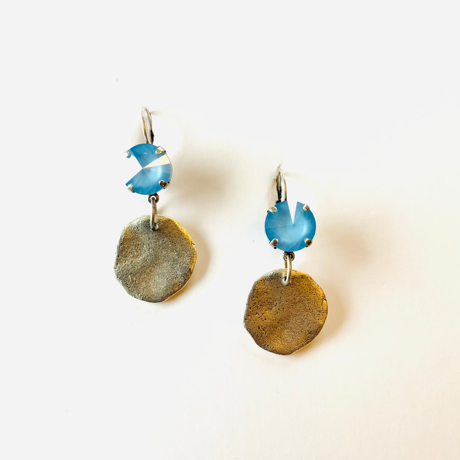 Feeling Fun Metal Pendant Earrings