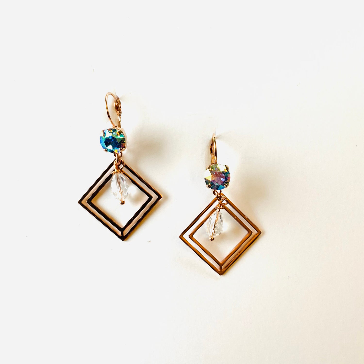 Patch It Up Geometric Earrings