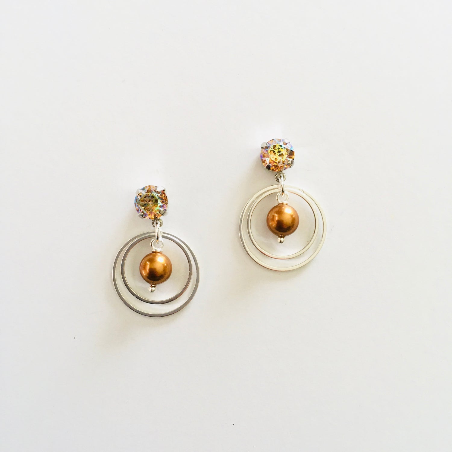 The Whitney Earring featuring LCT White Patina