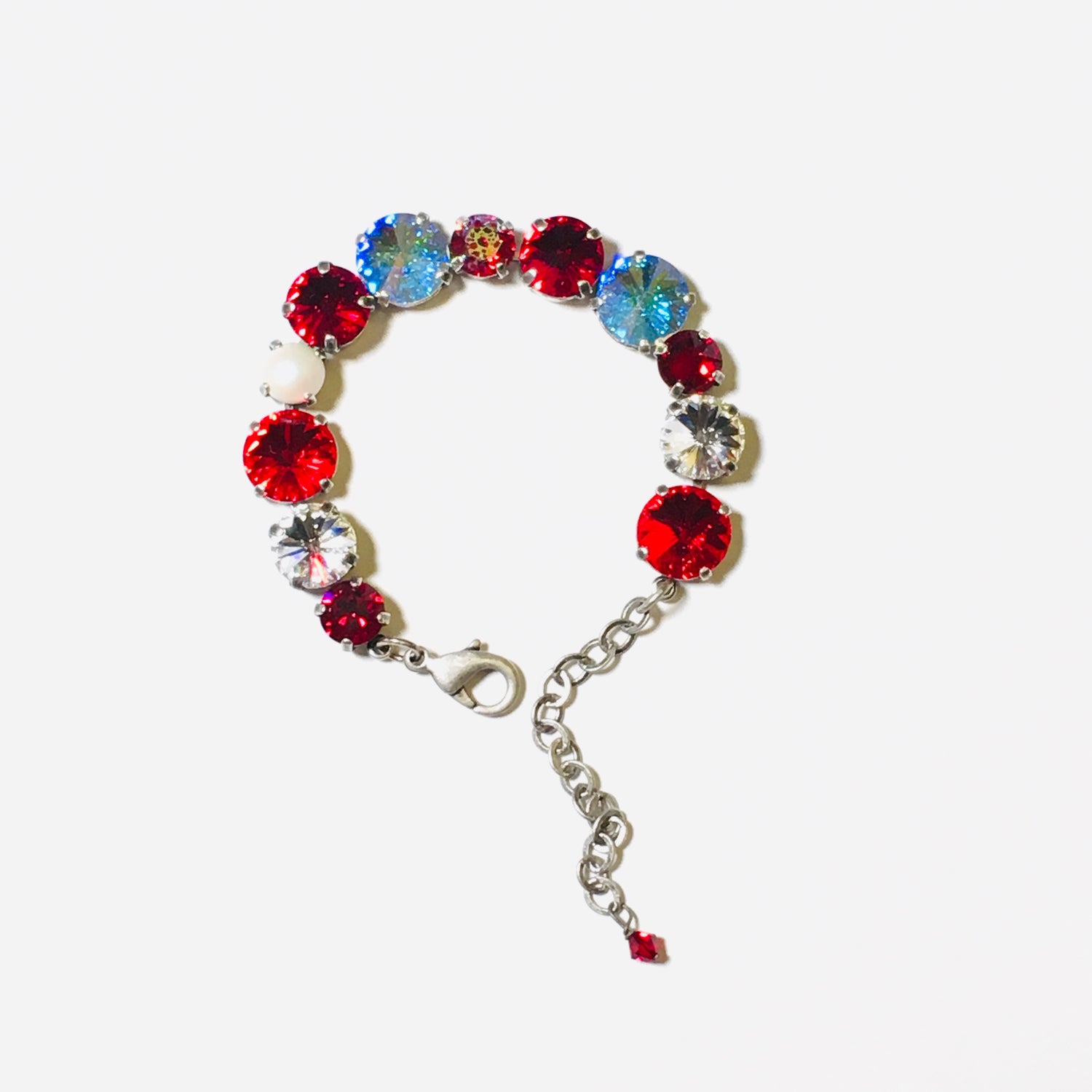 Hope Diamonds Bracelet featuring Scarlet AB Patina