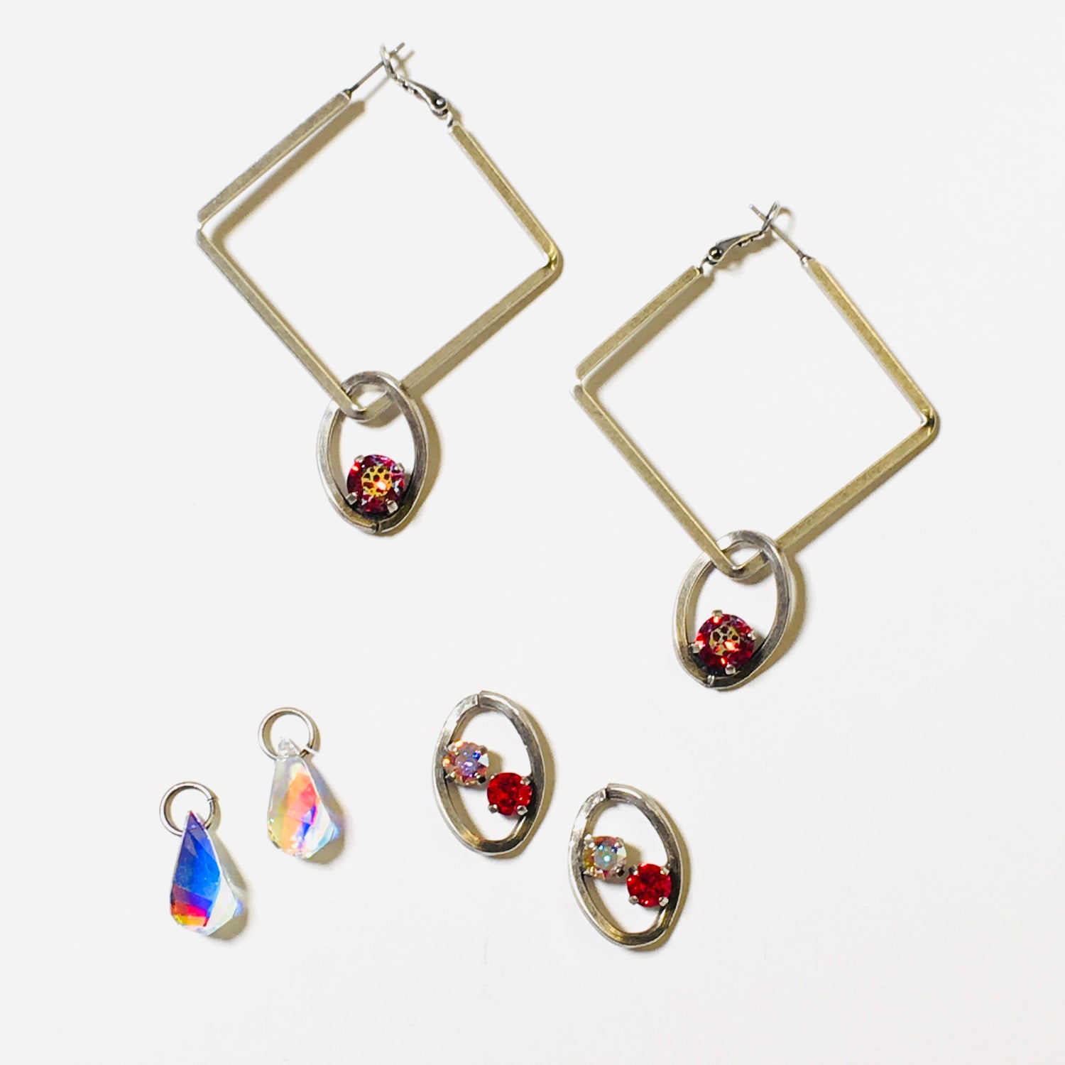 Interchangeable Hoop Earrings! Set of 3 Earrings! - KaraMarie
