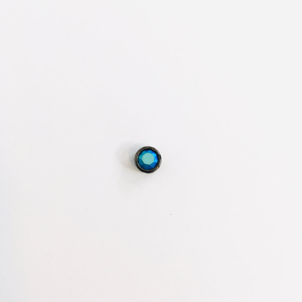 Simple Pendant Slide Necklace featuring Jet Pastel - KaraMarie