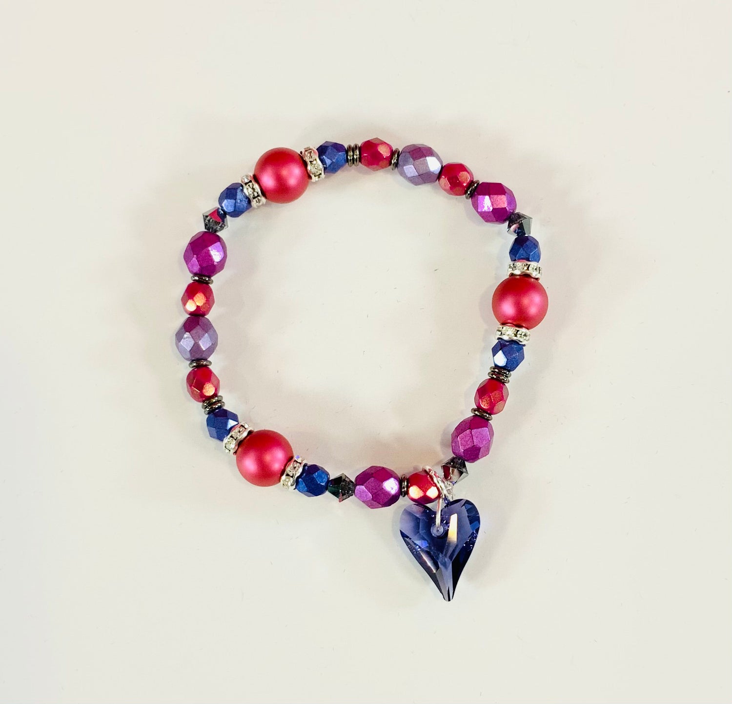 Stretch Heart Bracelet