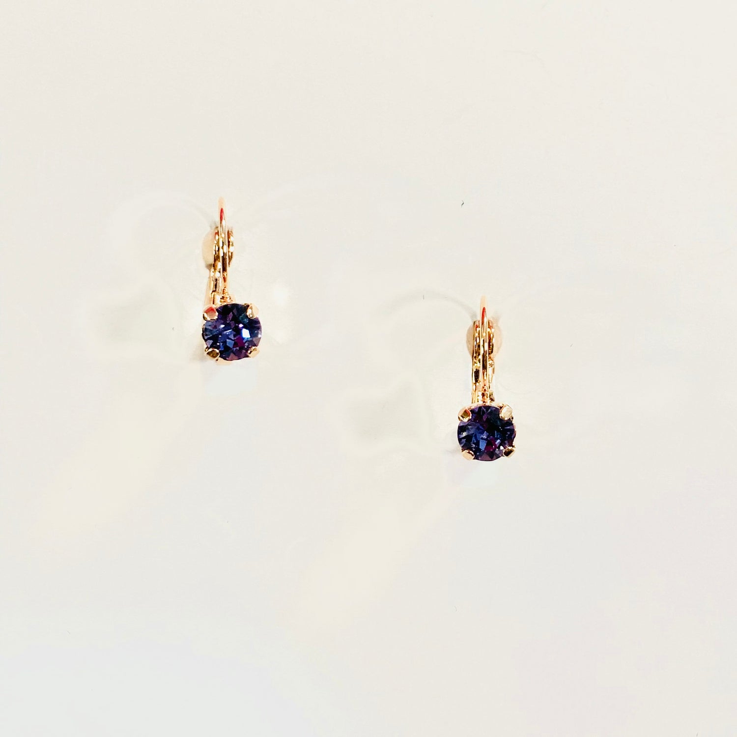 6mm Drop OR Post featuring Tanzanite