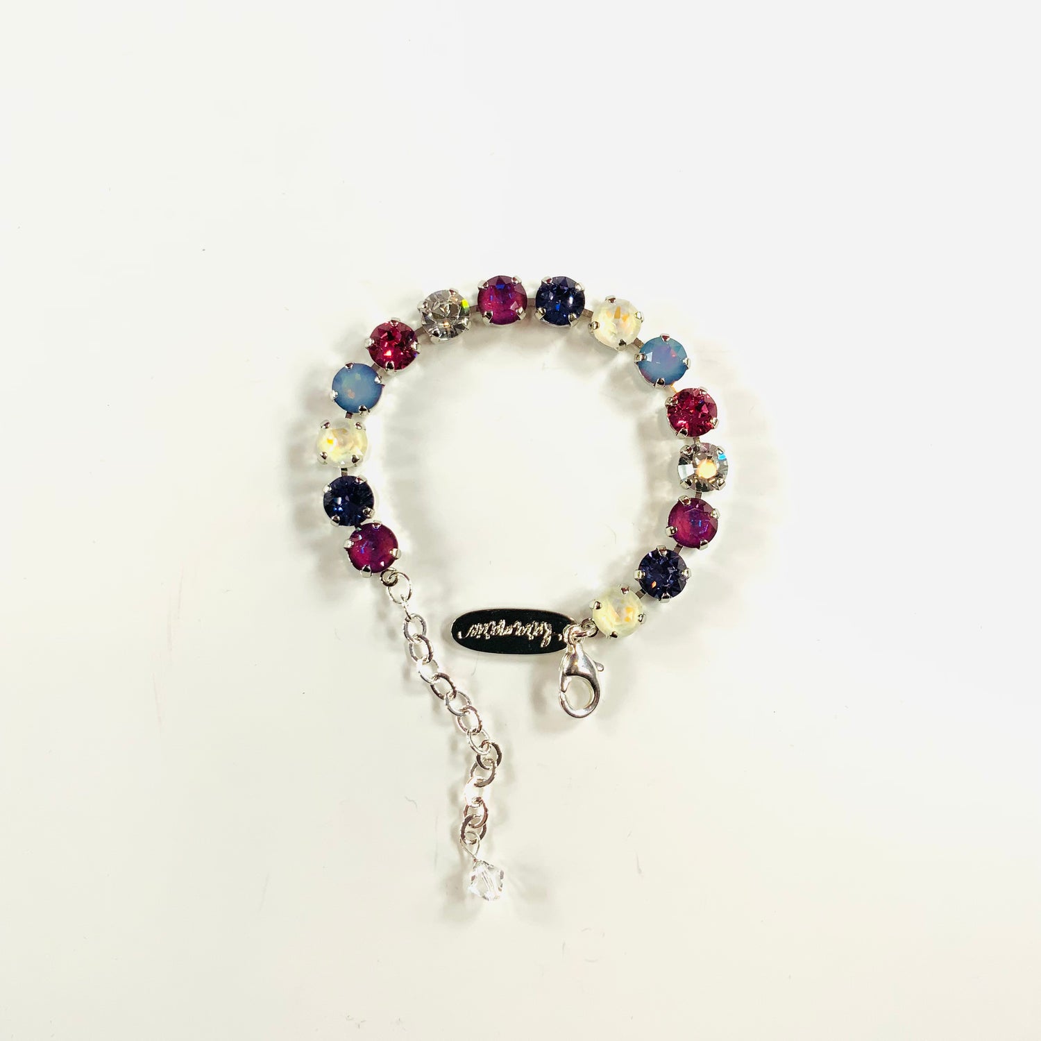 Diamonds Bracelet in Pink/Purple Shades