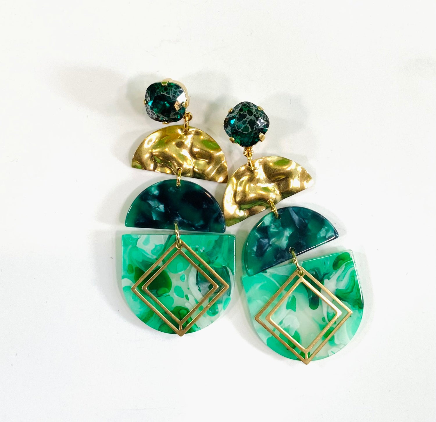 Emerald City Earrings